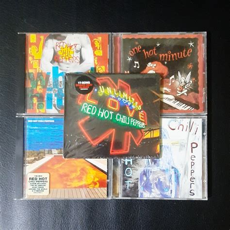 Red Hot Chili Peppers Cd Set On Carousell