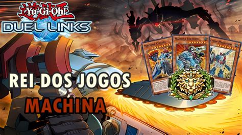 Rei Dos Jogos Machina Aut Mata Hora De Aquecer Os Motores Yu Gi Oh