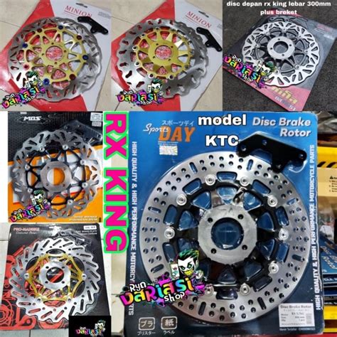 Jual Piringan Disc Cakram Lebar Rxk Rx King New Mm Plus Breket