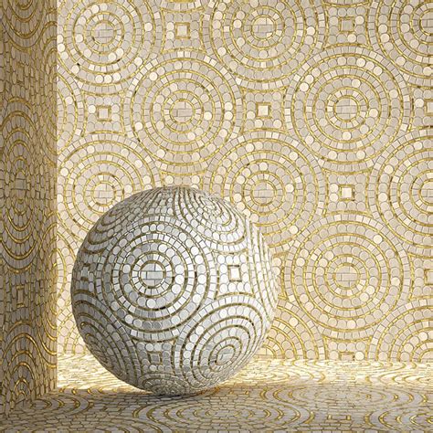 Orson Handmade Mosaic Tile By New Ravenna 3DS Max 3ds Max Files