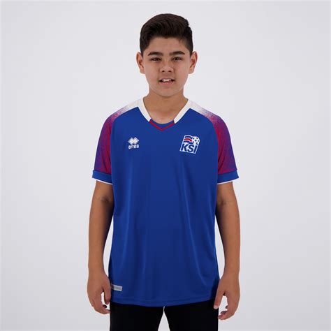 Errea Iceland Home 2019 Teen Jersey - FutFanatics