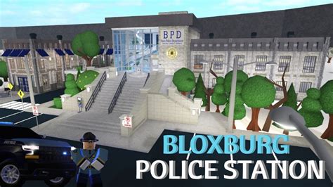 Bloxburg Police Station Speedbuild Part 1 Roblox Welcome To Bloxburg Speedbuild Youtube