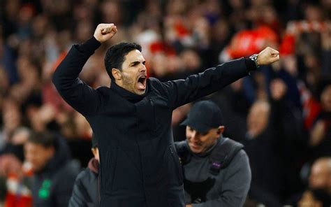 Arsenal Mikel Arteta Couldnt Be Prouder Of Players After Huge Win