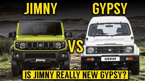 Maruti Suzuki Jimny Vs Gypsy Is Jimny New Gypsy Detailed