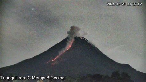 BERITA BENCANA ALAM Radius Bahaya Erupsi Gunung Merapi Diperluas Ini