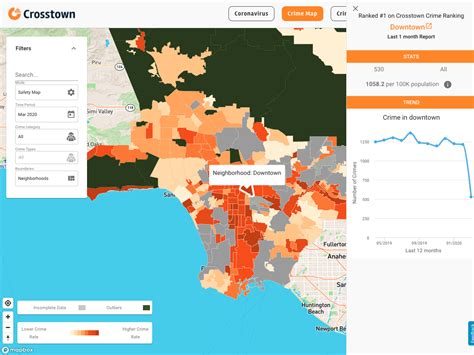 Los Angeles Crime Map
