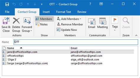 How To Create A Group In Outlook Yamm