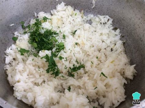 Arroz Al Limón Con Cilantro Fácil