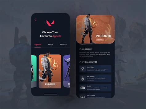 Valorant Mobile Concept Design By Skullboy Concept Design Mobile