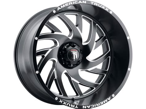 American Truxx Milled Matte Black At Xclusive Wheels Havoc Offroad