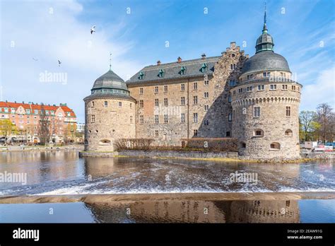 View of the Orebro castle, Sweden Stock Photo - Alamy