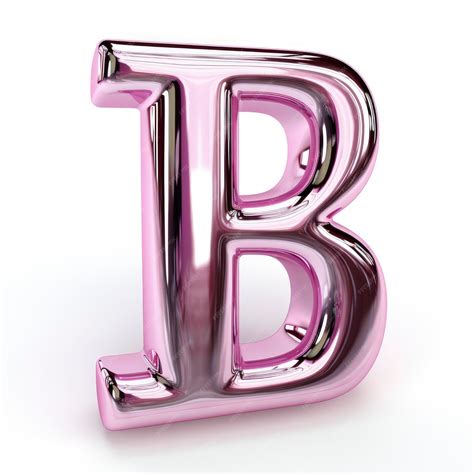 3d Glossy Pink Alphabet Background Images Hd Wallpapers Premium Ai