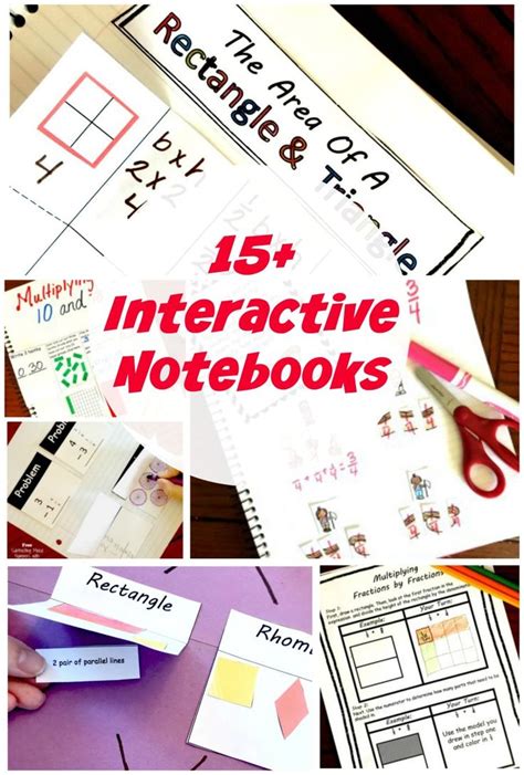 17 Free Interactive Notebooks For Elementary Math Skills Math