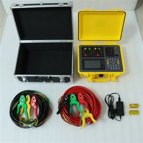 Portable 3 Phase Transformer Turns Ratio Tester Special Ttr Analyzer For Scott Transformer