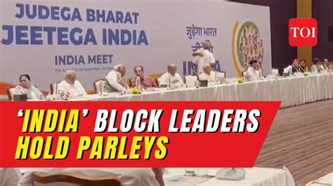 Crucial India Block Meeting Today Leaders To Decide On Convenor Post