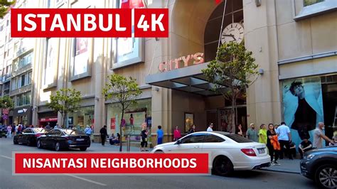 Istanbul Nisantasi June Walking Tour K Uhd Fps Youtube