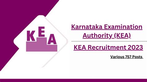 KEA Recruitment 2023 Notification Released For 757 Posts GovJobsAdda In