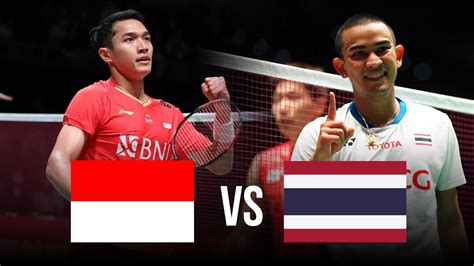 Jonatan Christie Ina Vs Khosit Phetpradab Tha Badminton Best