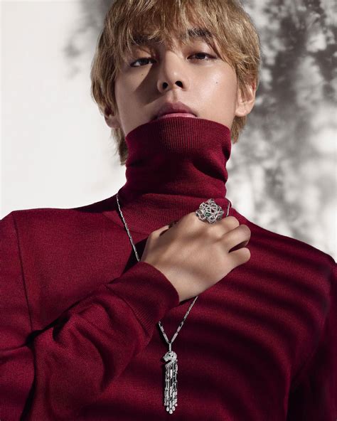 V of BTS stars in Panthère de Cartier campaign SENATUS