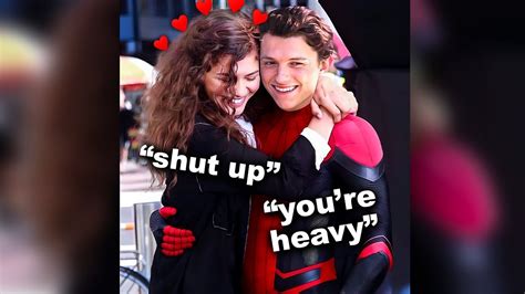 10 Times Tom Holland And Zendaya Flirted In Public Youtube