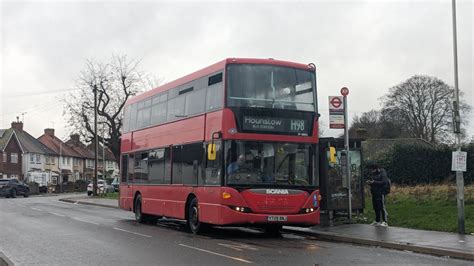 RATP London United Scania N230UD Omnicity SP40206 YR10FGP Route H98