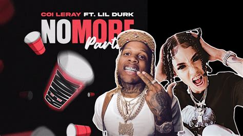 Coi Leray Ft Lil Durk No More Parties Remix Teen Reaction Youtube