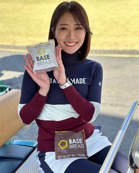 藤澤響花さんのインスタグラム写真 藤澤響花instagram「私のゴルフ飯⛳️ ゴルフって朝が早いから移動中やプレー前に手軽に食べ