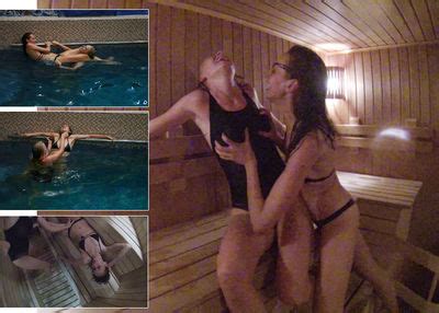 Mixed And Female Fighting Bikini Catfighting In Swimming Pool Part II