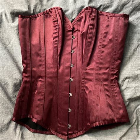 Corset Story Matt Satin Longline Waist Taming In The Depop