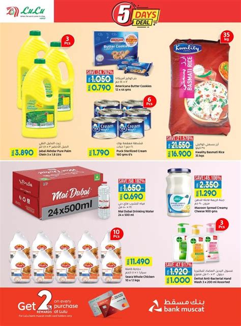 Lulu Hypermarket Days Best Deals Oman Lulu Fliers