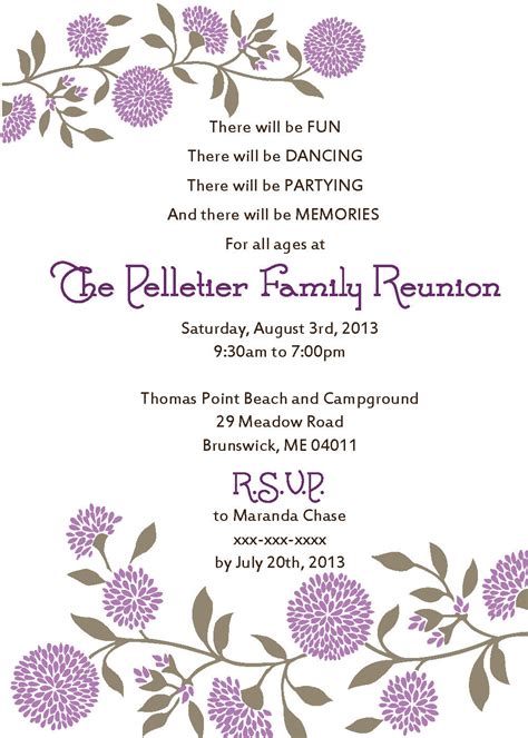 Family Reunion Invitation by LittleBoPress on Etsy