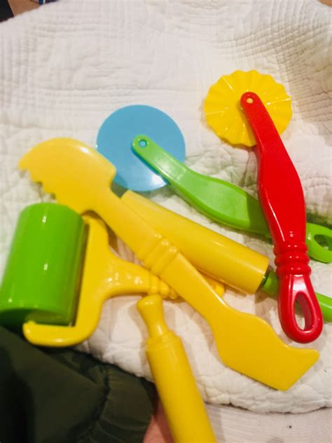 Play Dough Tools Fine Motor Skills And Sensory Play Playdough Tools