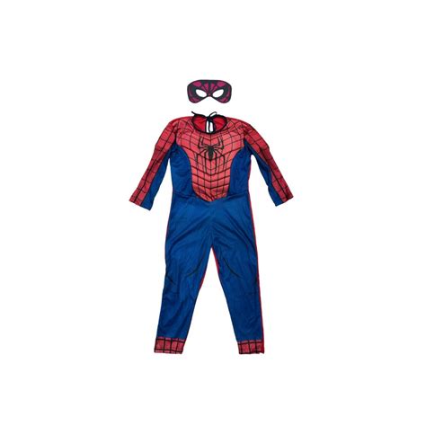 Fantasia Infantil Homem Aranha Longa Enchimento Menino Shopee Brasil