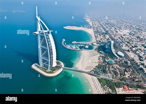 Weltweit Einzige Sterne Hotel In Dubai Vae Genannt Das Burj Al Arab