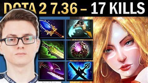 Lina Gameplay Miracle With Vyse And 21 Kills And Ethereal Dota 2 7 36