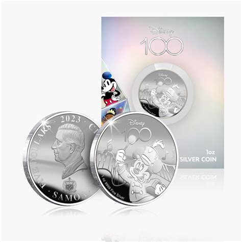 Disney 100th Anniversary 1oz Solid Silver 2023 Coin