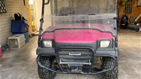 Changing A Fuel Pump And Filter On A Kawasaki Mule Youtube