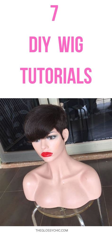 How To Make Your Own Wig Diy Wig Tutorials The Glossychic