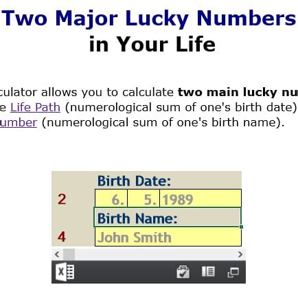 Two Lucky Numbers In Your Life • Practical Numerology