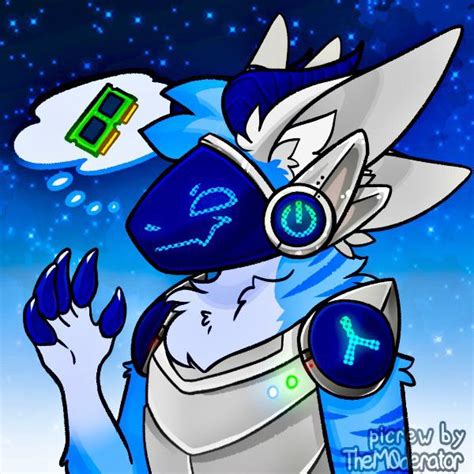 Cobalt The Protogen Made With Mods Protogen Generator Rprotogen