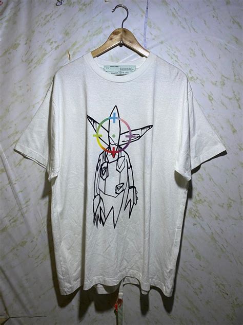 Futura X Off White Alien Shirt Men S Fashion Tops Sets Tshirts