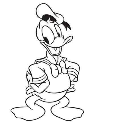 Donald Duck - Drawing Skill