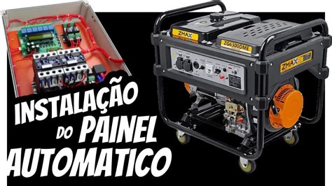 Configuração do controlador para PARTIDA AUTOMÁTICA do gerador YouTube