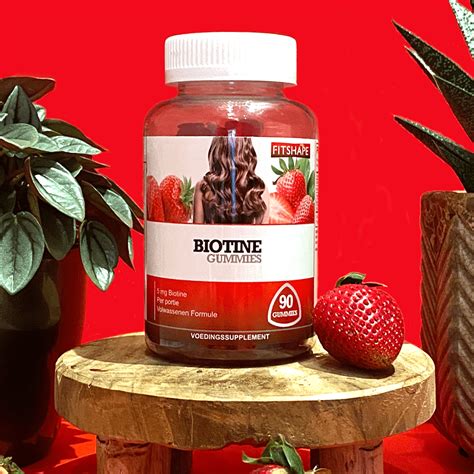 Biotine Gummies | De belangrijkste vitamines voor gezond en sterk haar