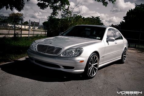 Classy Vossen Custom Wheels Beautify Silver Mercedes S500 AMG | CARiD ...