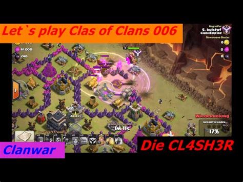 Clankrieg mit Clash Empire Legendär Let s play Clash of Clans Folge