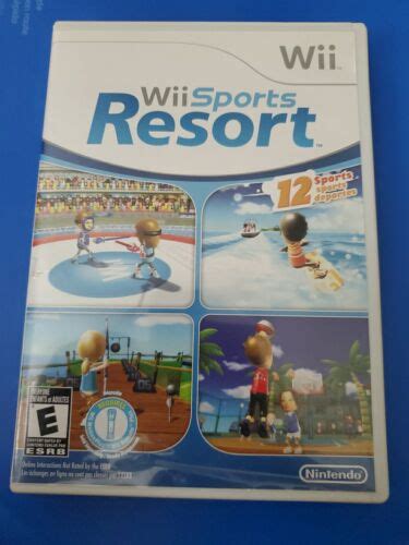 Wii Sports Resort Nintendo Wii Cib Complete With Manual Ebay