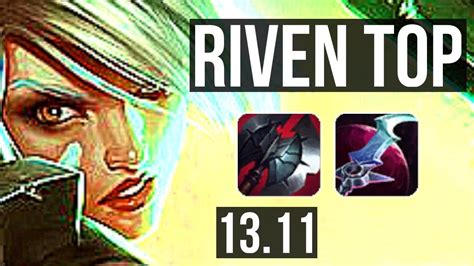 RIVEN Vs ORNN TOP Quadra 11 1 0 1 7M Mastery Legendary 500