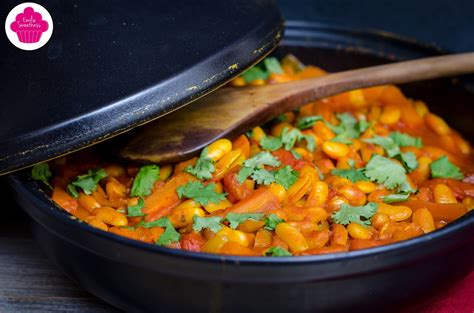 Emilie Sweetness Tajine végétarien aux haricots lingots aux tomates