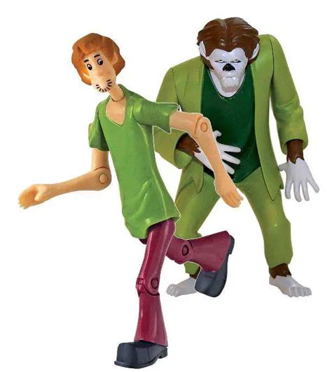 Scooby Doo Series 1 Shaggy Wolfman Action Figure 2 Pack Zoink Toywiz